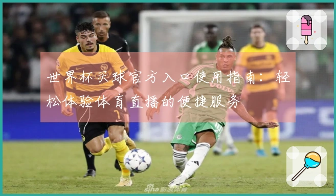 世界杯买球官方入口使用指南：轻松体验体育直播的便捷服务