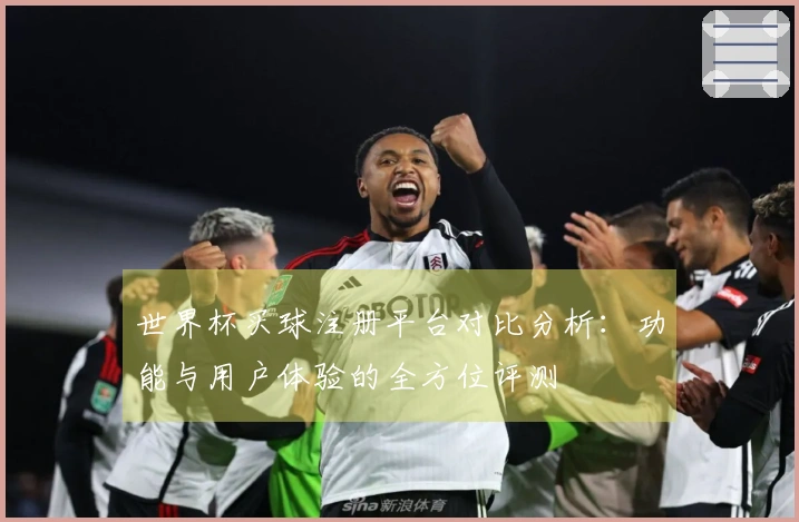 世界杯买球注册平台对比分析：功能与用户体验的全方位评测
