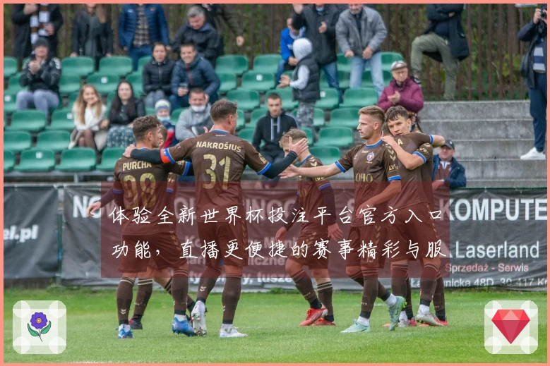 体验全新世界杯投注平台官方入口功能，直播更便捷的赛事精彩与服务