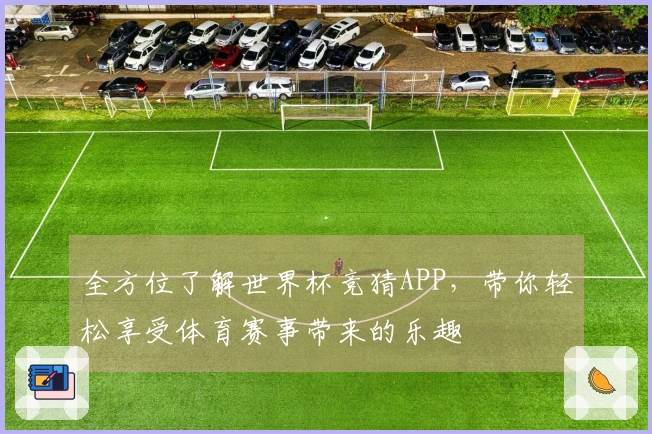 全方位了解世界杯竞猜APP，带你轻松享受体育赛事带来的乐趣